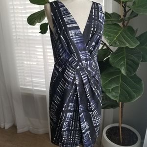 Banana republic pleated plaid dress 2000s NWT size 10